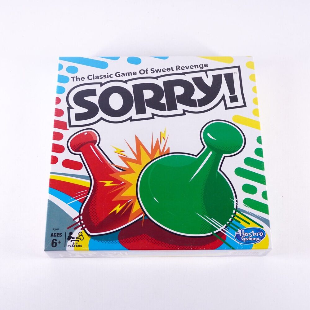 Sorry! Board Game Hasbro Gaming 2020 Multi Player 6+ Family Fun New Sealed